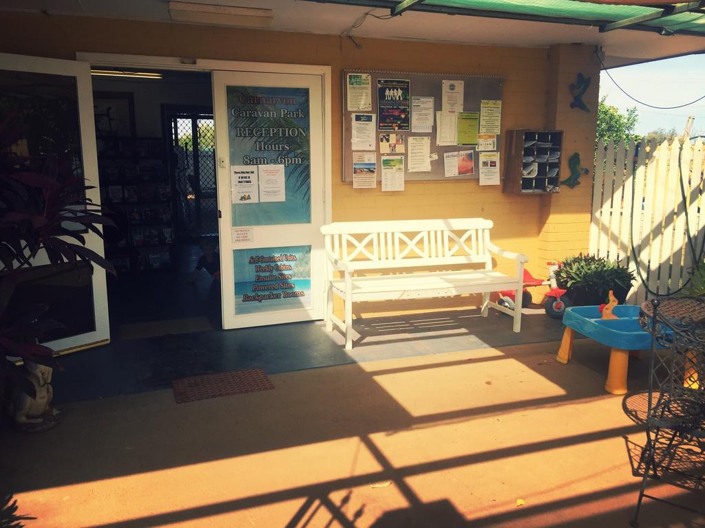 Carnarvon Caravan Park Buitenkant foto